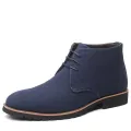 【ALLGOOD】Shoes Man Spring New Fashion Casual Men Ankle Chelsea Boots Male Shoes Cow Suede Leather Slip On Motorcycle Man Bootgy6. 