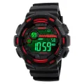 SKMEI Sports Fashion Digital Waterproof LED Chronograph Double Time Watches for Men 1243. 