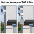 Isolation Poe Splitter Camera Power Supply Module for Outdoor IP Camera CCTV Security System. 