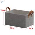 Clothes Basket Multifunction Storage Closet Bin Large Foldable Storage Box for Wardrobe Bedroom. 