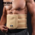 JINGBA SUPPORT Neoprene Adjustable Lumbar Spine Waist Support Protector Waist Trainer Men Waist Trimmer Sweat Belt Factory. 