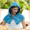 Enigma- Cool Hoodie Towel Ultra Soft Cooling Hoodie Towel for Instant Relief Uv Protection Quick Drying High Elasticity Perfect for Instant Cool Sweat Rag. 