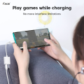 Facai For iPhone 3.5mm AUX Cable Adapter USB Type C To 3.5mm Jack Audio New Cable Headphone Connector 2 In 1 Audio Adapter Lighting Jack. 
