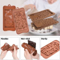 Chocolate Mold Block Dots Design Heat-Resistant Silicone Candy Biscuit Mould Pan for Kitchen. 