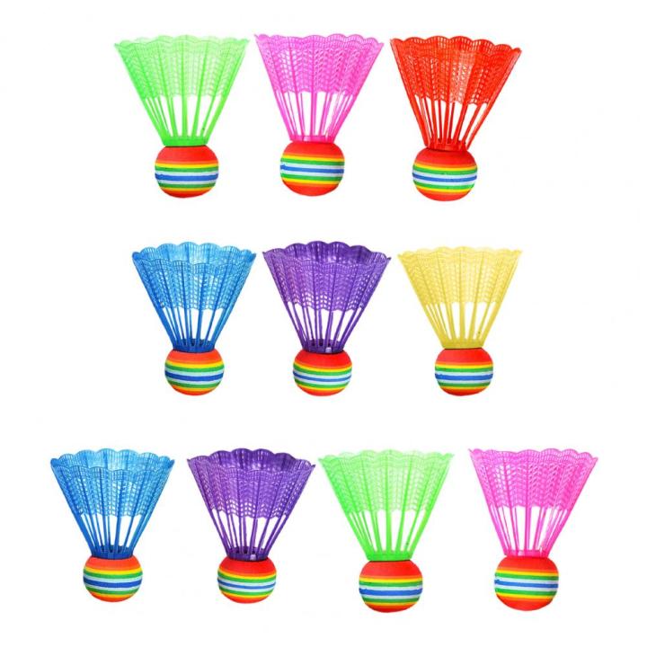 10Pcs%20High%20Quality%20Training%20Shuttlecock%20EVA%20Badminton%20Fine%20Workmanship%20Anti-scratch%20Good%20Toughness%20Badminton%20Ball%20-%20Image%202