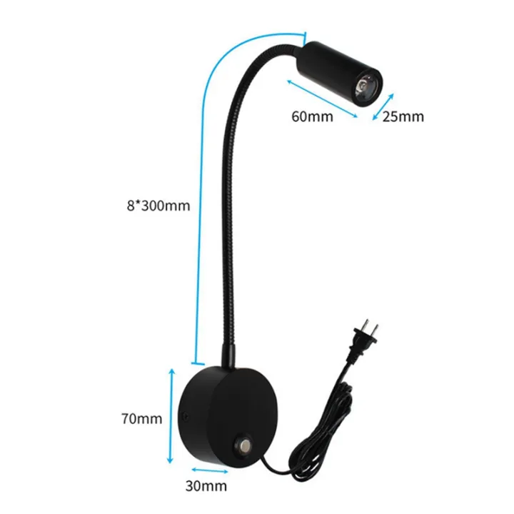 Wall-Mounted%20Reading%20Lamp%20Wall%20Lamp%20Hose%20Bedside%20Lamp%20Minimalist%20Style%20(Black%20US%20Plug)%20-%20Image%207