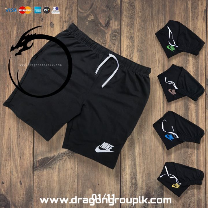 Dry Fit Unisex Black colour NIKE casual sports shorts Running gym athlatic shorts Daraz.lk