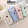 Portable 300ml Thermos Bottle Healthy Plastic Wheat Fiber Cup Double Layer Thermal Mug Office Coffee Tea Water Bottle Travel Mug TAOPA. 