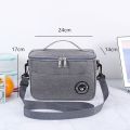 Insulated Lunch Box Men Women Travel Portable Camping Picnic Bag Cold Food Cooler Thermal Bag Kids Insulated Case With Strap 1PC. 