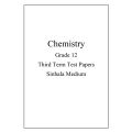 Chemistry Grade 12-3rd-Term Test Papers (Sinhala Medium). 