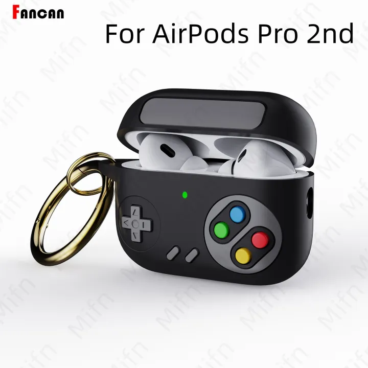 New%20Luxury%20Case%20For%20Air%20Pods%20Pro%202%203d%20Retro%20Game%20Console%20Airpod%20Pro%20Protective%20Case%20With%20Keychain%20For%203%20Silicone%20Case%20-%20Image%202