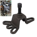 Brake Drum Puller Wear Resistance Brake Drum Spreader Tool with Screw for Tricycle Bike Motorcycle Repair. 