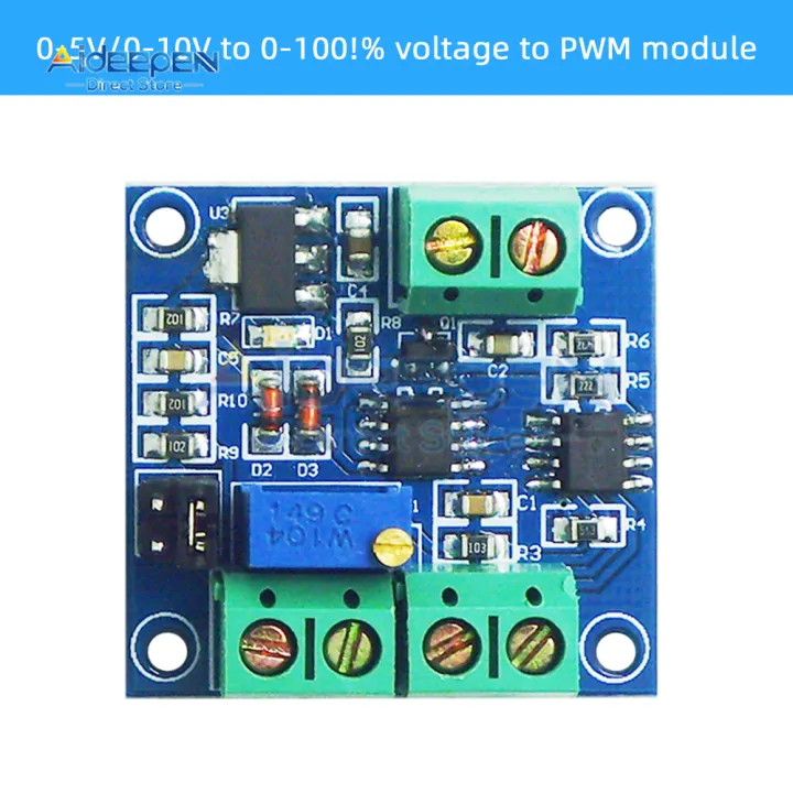 1PCS%200%25-100%25%20to%200-10V%20PWM%20to%20Voltage%20Converter%20Module%20for%20PLC%20MCU%20Digital%20to%20Analog%20PWM%20Adjustabl%20Converter%20Power%20Module%20-%20Image%204