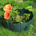 Green Garden Plastic Lawn Edge Weather Resistant Edge Plastic Green Lawn Edging Border Fence 20pcs Lawn Path Grass Flower. 