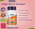 NOW Foods, Omega-3 Fish Oil, 1000mg, 30 Softgels. 
