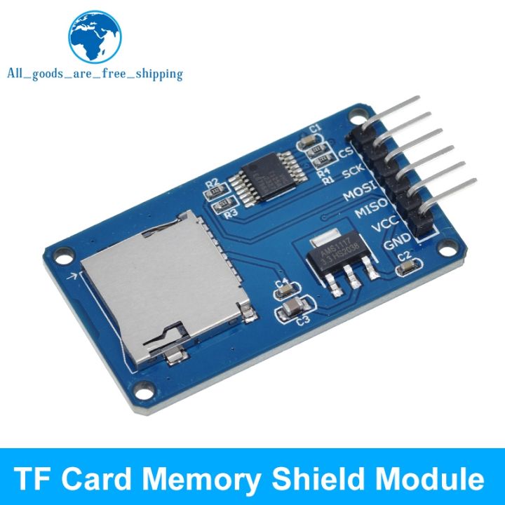 DIYTZT%20Micro%20SD%20Storage%20Expansion%20Board%20D1%20Mini%20TF%20Card%20Module%20Mini%20Micro%20SD%20TF%20Card%20Memory%20Shield%20Module%20With%20Pins%20for%20Arduino%20-%20Image%205