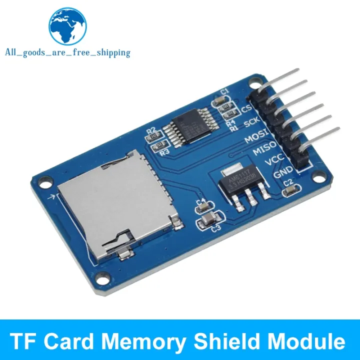 DIYTZT%20Micro%20SD%20Storage%20Expansion%20Board%20D1%20Mini%20TF%20Card%20Module%20Mini%20Micro%20SD%20TF%20Card%20Memory%20Shield%20Module%20With%20Pins%20for%20Arduino%20-%20Image%205