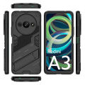 For Redmi A3 Case Cover Xiaomi Redmi A3 Capas Shockproof Armor Phone Bumper Magnet Stand Back Hard PC Cover Redmi A3 A 3 Fundas. 
