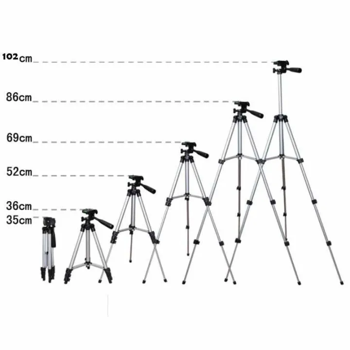 Tripod%203110%20/%203120%20Portable%20Adjustable%20Aluminum%20Lightweight%20Mobile%20Phone%20Digital%20DSLR%20Camera%20Stand%20-%20Image%205