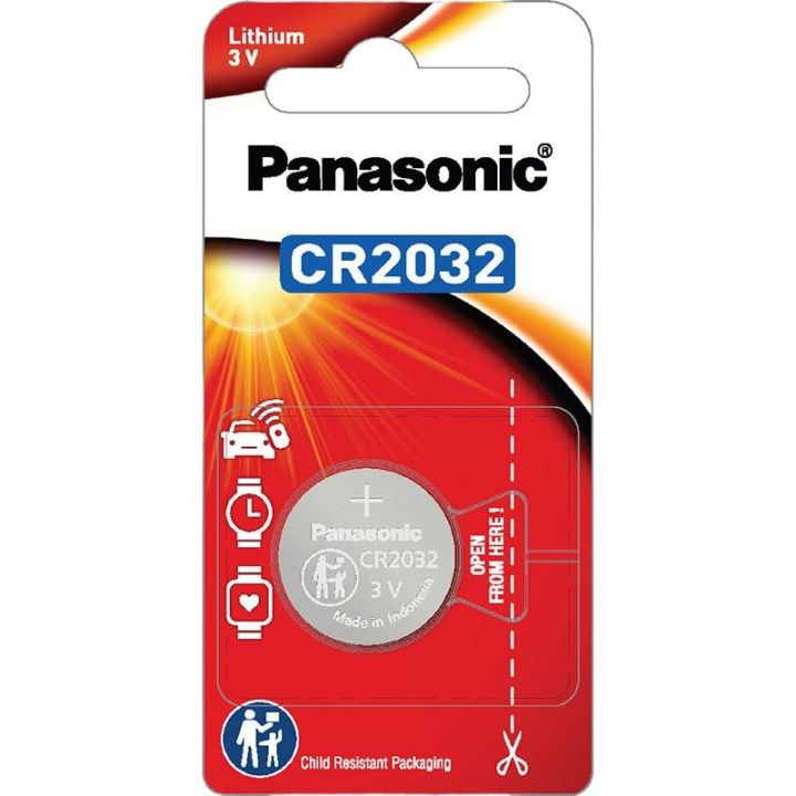 Panasonic CR2032 Lithium 3V Battery