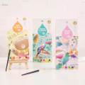 Watercolor Paint Bookmark Pocket Watercolor Painting Book Portable 20 Sheets Drawing Arts Crafts Pocket Watercolor Book for Beginners. 