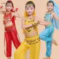 Kids Belly Dance Costumes Set Oriental Kids Indian Dance Costume. 