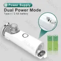 AiQUE Handheld Portable Nebulizer for Babies Kids Adults Silent Steam Nasal Aspirator Humidifier Inhaler Tools Nebulizer Asthma. 