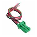 【Zombie Lights】 12v Push Button Switch with Wire For Toyota Prado Landcruiser Hilux FJ Cruiser Green LED. 