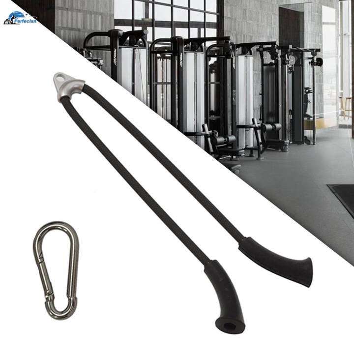 Tricep Rope Cable Attachment Handles LAT Pulldown Attachment Pull Down ...