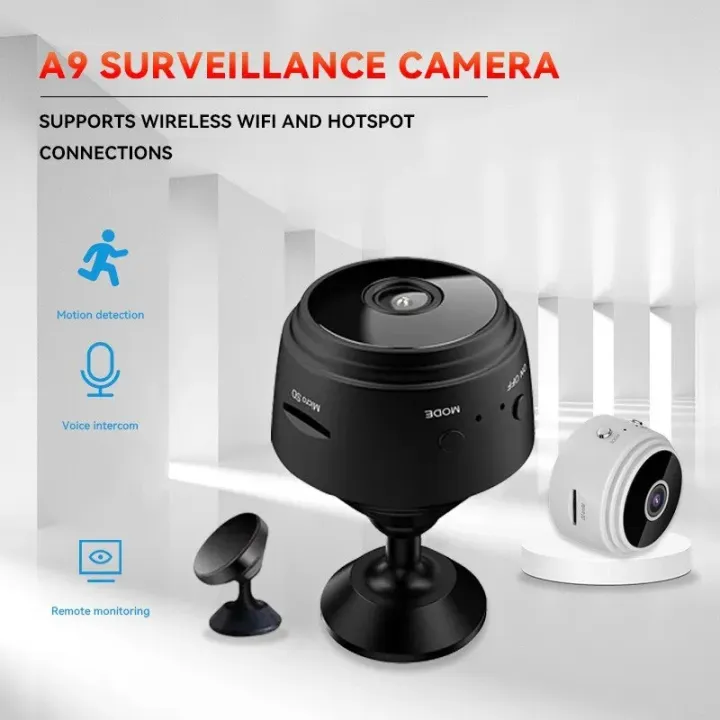 A9 WiFi Mini Camera V720 Upgraded 2023 camera camera wifi controll from mobile phone Wireless Video Recorder Voice Recorder Security Monitoring Camera Smart Home For Infants And Pets security camera