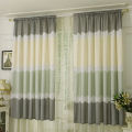 Wide Strip Semi Shading Window Curtain for Bedroom Living Room Rod Style. 
