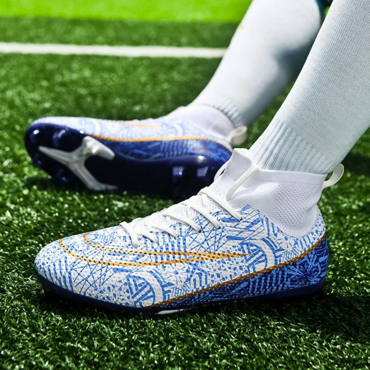 Original%20Print%20Football%20Field%20Boots%20For%20Men%20High%20Top%20FG/TF%20Men's%20Futsal%20Shoes%20Outdoor%20Non-slip%20Society%20Soccer%20Training%20Shoes%20Man%20-%20Image%202