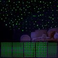 144 Pcs X 1 CM Size High Radium  Star Stickers High Quality 3D Light Emitting Stars - Radium Luminous Stars Florescent Glowing in the dark Radiam Stickers. 