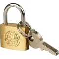 50MM Globe Pad Lock brass Large Size. Suitable for All Purposes, Pad Lock.. 