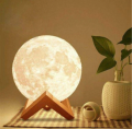 Moon Lamp For Bedroom Night Light Home Decorations 3D Moon Light For Kids New Year Gifts Christmas Lights. 