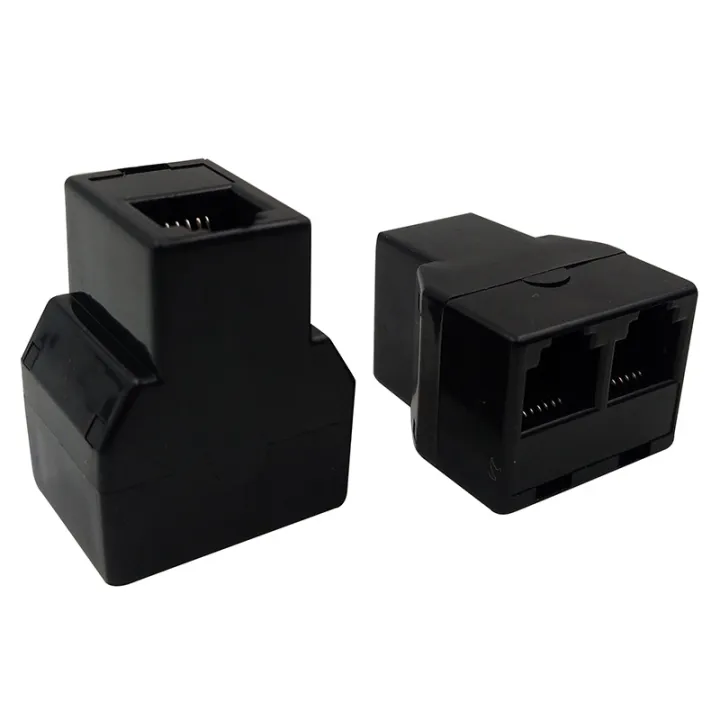 5PCS%20RJ12%206P6C%20Coupler%202%20Way%20RJ11%20Telephone%20Cable%20Splitter%20Adapter%20Suitable%20For%20Telephone%20-%20Image%205