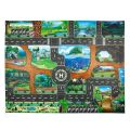City Game Baby Carpet Roadmap Mat Play Playing Mat Baby Map Lot Traffic Car Traffic Signs Mat City Parking Climbing Road(Cement Truck). 