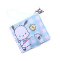 2Pcs Sanrio Notebook Keychain Cute Kuromi Melody Cinnamoroll Anime Portable Small Notebook Keychain Portable Notepad. 