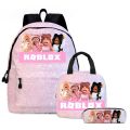 New Large Capicity Roblox Lunch Bag Anime Figure Thermal Children Lunch Box Bag Portable Insulation Ice Bag Student Worker. 