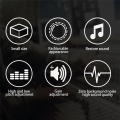 Black HA400 4-Way Monitor Headphone Amplifier Headphone Monitor Amplifier with US Plug AC100-240V. 