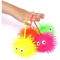 Ayogya set 4: Pair of Led silicone rubber ball toy for kids (soft toy with color and light). 