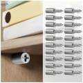 Self Tapping Screws Shelf Bracket Integrated Screws Pegs for Bookshelf. 