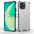 PlusCase for Huawei Nova Y61 Shockproof Case Honeycomb Clear Armor Hybrid Rugged Impact Protective Casing. 