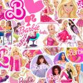 20/40/60pcs Barbie Stickers Cute Barbie Doll Princess Stickers for Laptop Scrapbook Journal Kids Girls Boys Stickers. 