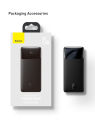 Baseus 10000mah 15W Fast Charging Type-C Output Power Bank with Digital Display. 