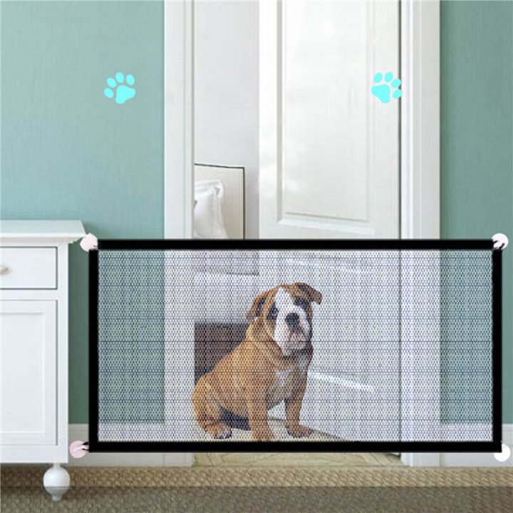4X%20Magic%20Gate%20Portable%20Folding%20Mesh%20Fencing%20Gate%20Protection%20Indoor%20and%20Outdoor%20Safe%20Guard%20for%20Kids%20and%20Pets%20-%20Image%204