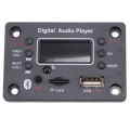 Bluetooth Module Car Audio Bluetooth Mp3 Decoder Board Mp3 Decoder Power Amplifier Board External Microphone Function B. 