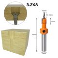 3 Pcs Countersink Drill Bit Set Wood Hole Drill Bit Timber Wood Working Drill Bits with Hex Key for Wood Screw Cutter. 