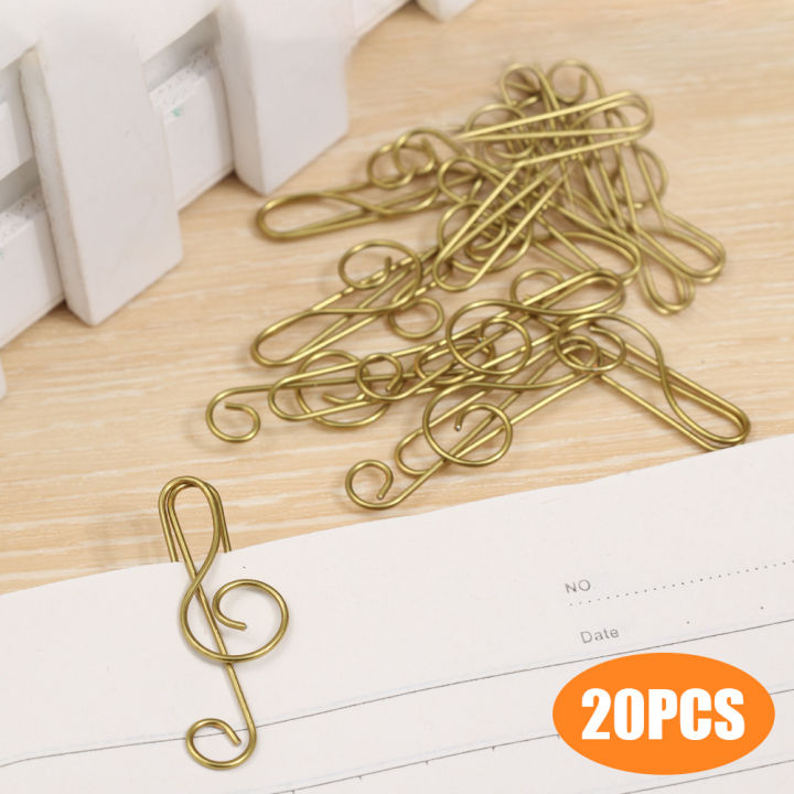 20pcs%20Creative%20Metal%20Musical%20Symbols%20Paper%20Clips%20Book%20Accessories%20-%20Image%209