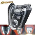 Motorcycle LED Headlight Supermoto Plate for KTM EXC XCF SX SMR 250 300 450 Headlamp Wick Dirt Bike Motocross Accessories Enduro. 